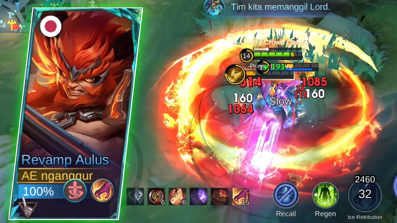 НОВЫЙ ОБНОВЛЕННЫЙ АУЛУС, СЛОМАННЫЙ БОЙЦ ГИПЕР - MOBILE LEGENDS