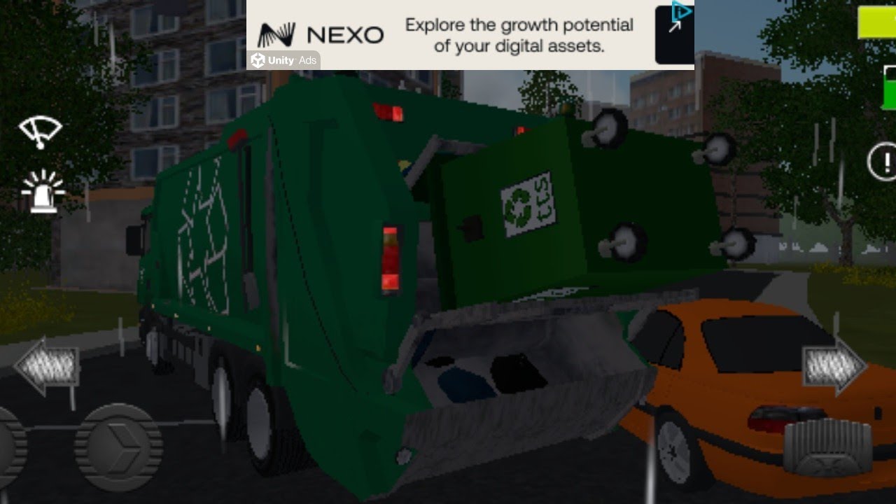 Trash truck simulator - Gameplay WALKTHROUGH no celular