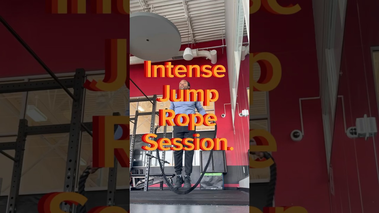 Intense Jump Rope Session #motivation #fitness #calisthenics