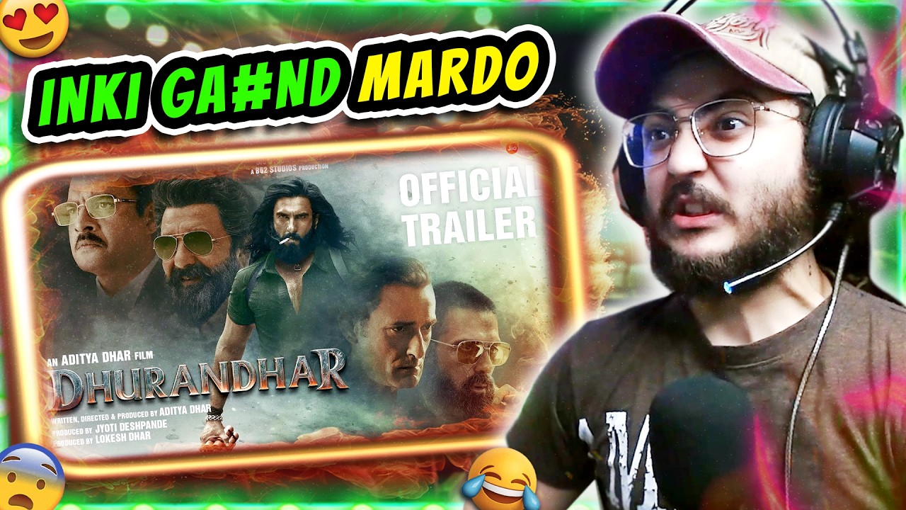 DHURANDHAR Trailer Reaction | Theatre Mein Laggi AAG 🔥