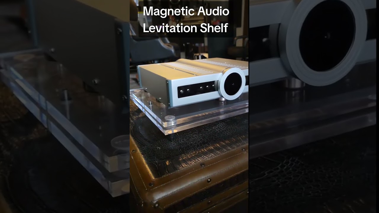 Moon Magnetic Audio Isolation Levitation Shelf most expensive best audio speakers #audio #stereo #hi
