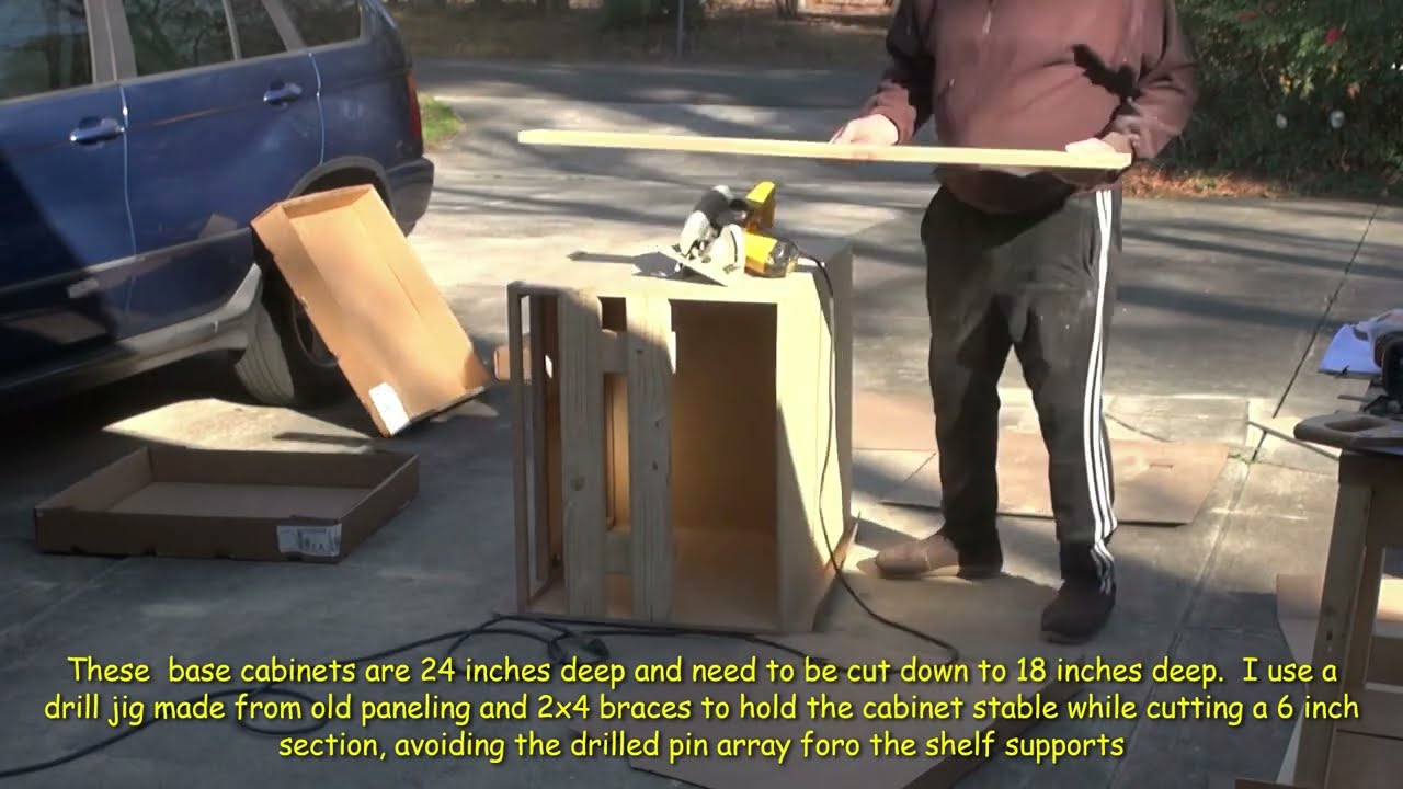 Cabinet Depth modification