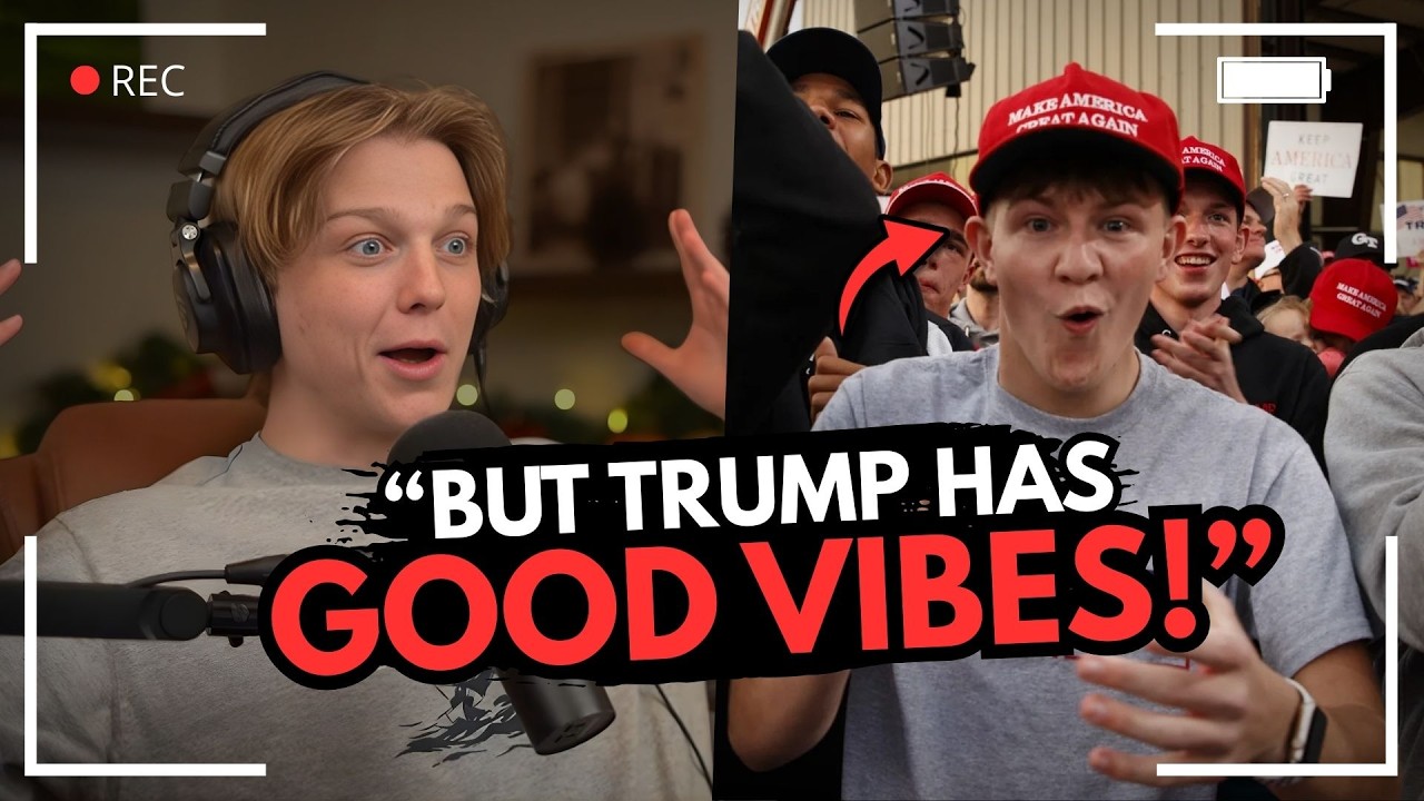 Selfish MAGA Kid Defends His Own GRANDMA Being Wrongfully Detained By ICE