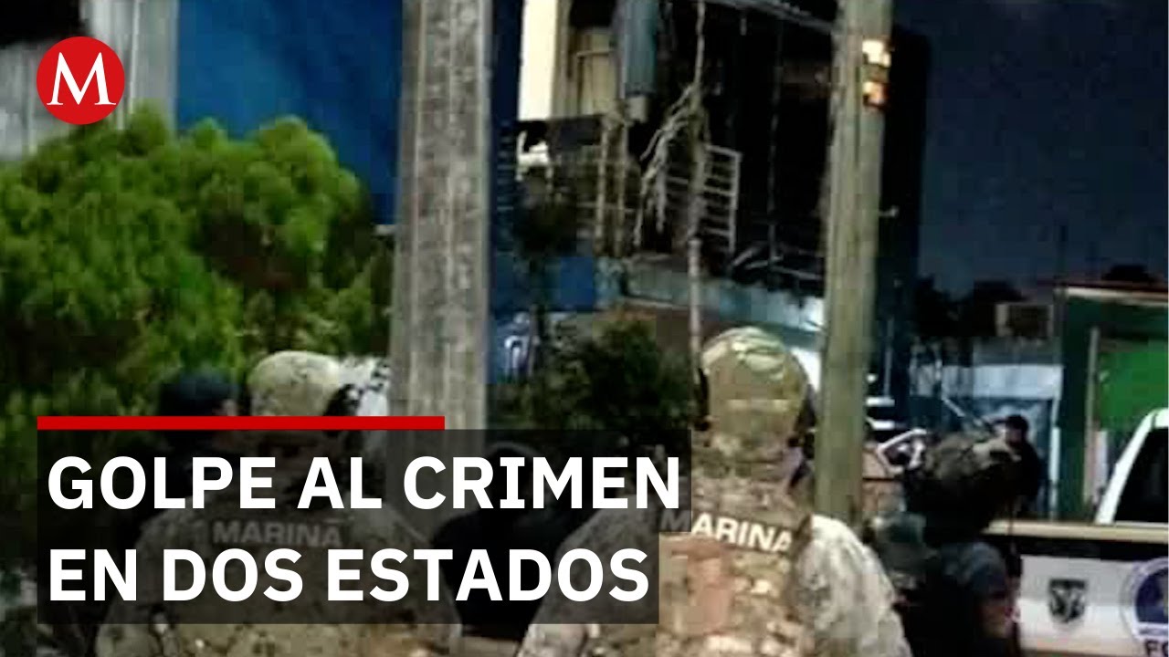Operativos de la Marina dejan tres detenidos y droga asegurada en Guerrero y Michoacán