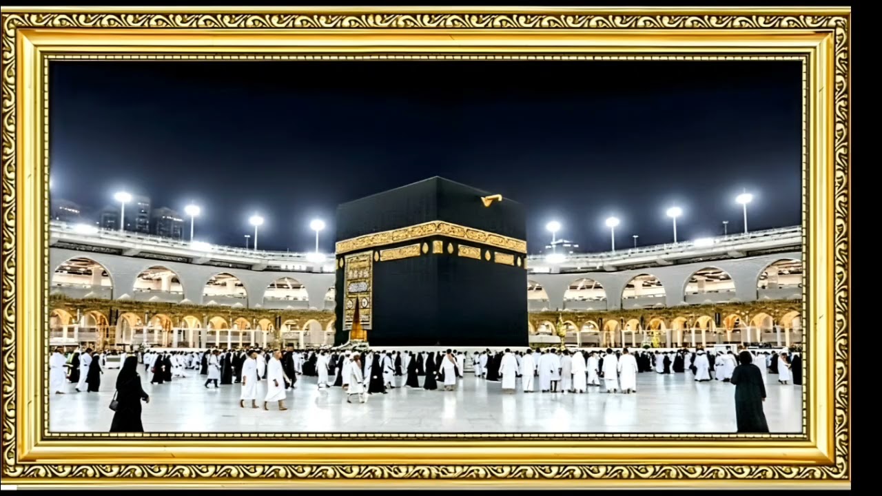 صورة جميلة لمكة المكرمة بدقة عالية كخلفية للشاشة screensaver for tv 4K