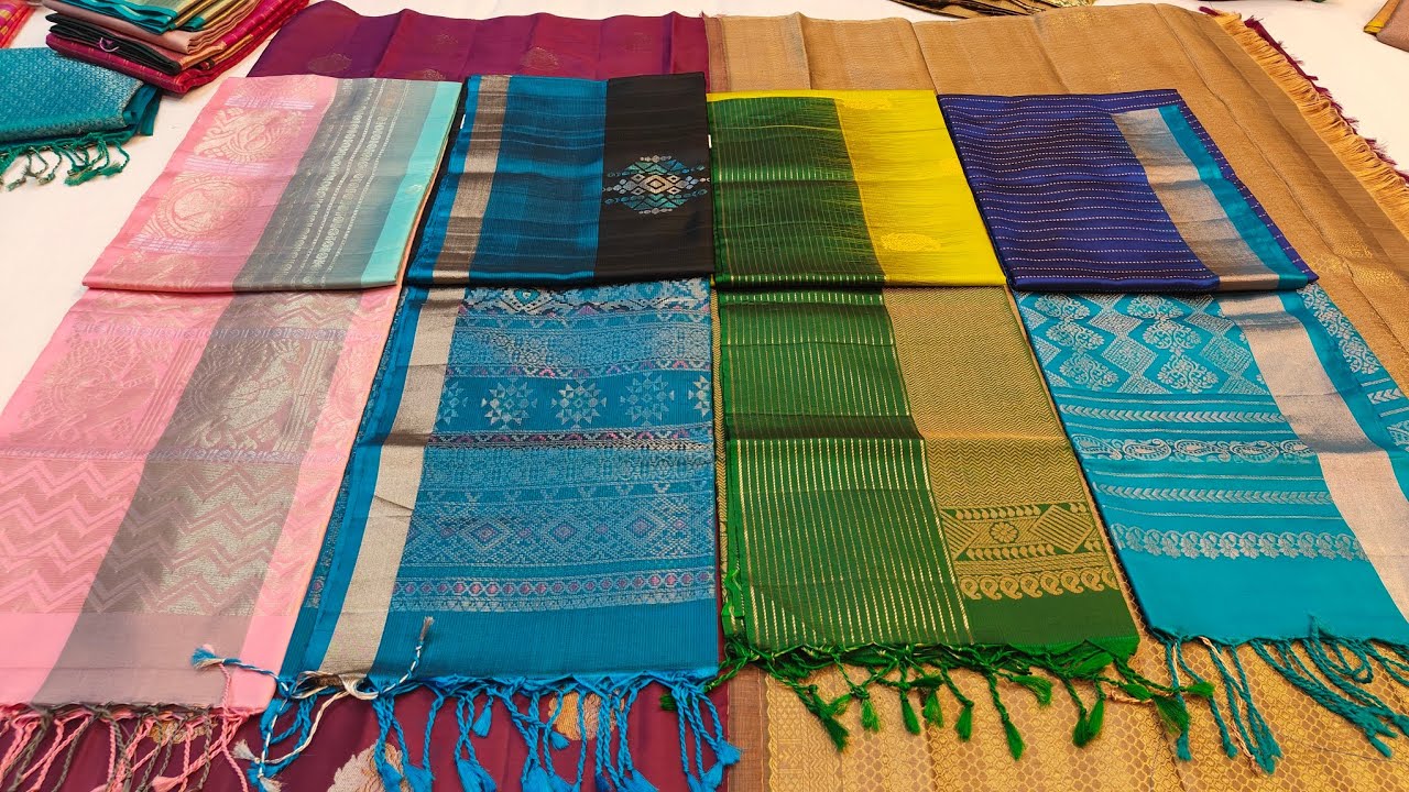 Chickpet Bangalore Wholesale Pure Silk Sarees,Cotton Saree,Ponchapalli Collection Single Courier Avl