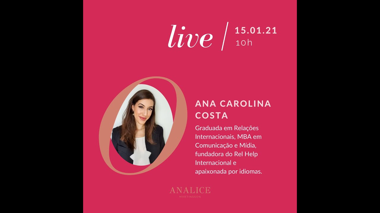 Rela&ccedil;&otilde;es Internacionais: entrevista &Eacute;PICA com Ana do Rel Help Internacional!