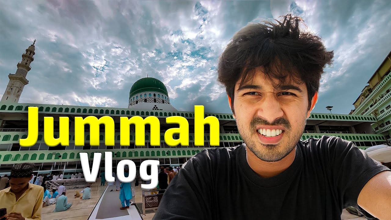 The Most Beautiful Jummah Experience at Faizan-E-Madinah 🕌✨ | DawateIslami Vlog | Hasan Raza Qadri