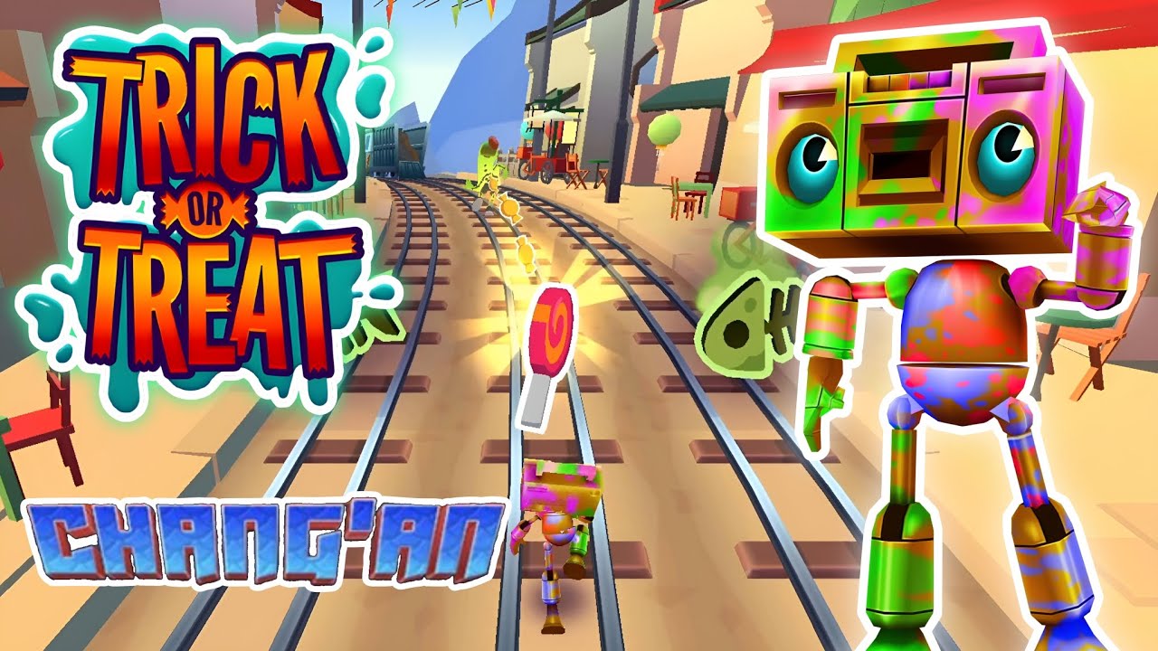 NEW GAMEMODE TRICK OR TREAT IN CHANG'AN 2021 - SUBWAY SURFERS!!
