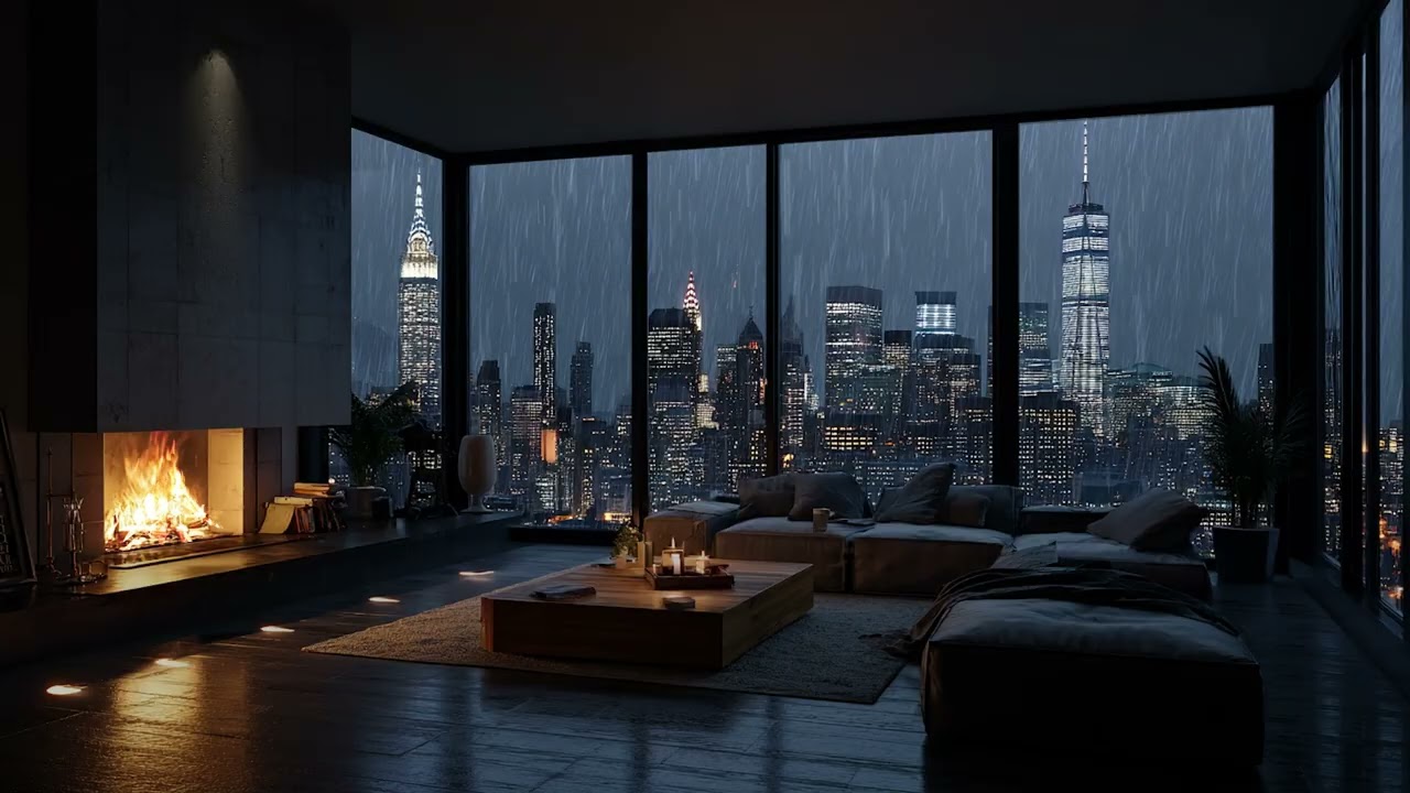 This Rain Sound Stops Overthinking 🌧️ Sleep Instantly