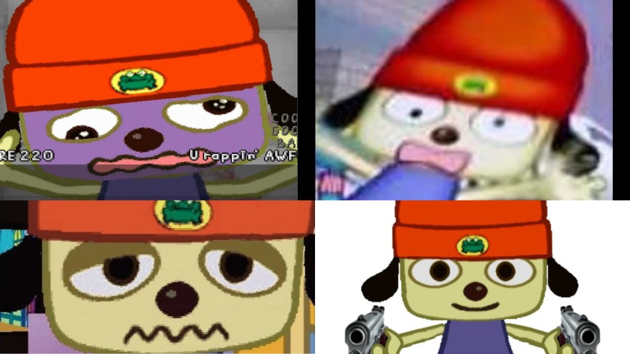 Parappa the Rapper все анимации проигрыша