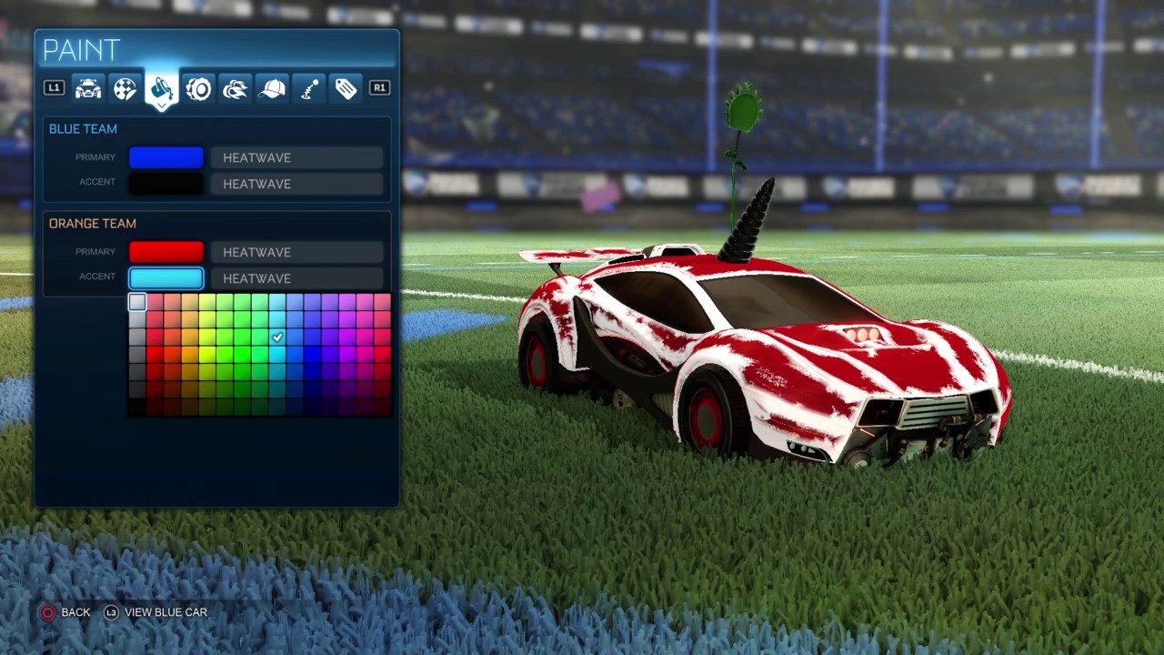 Rocket League Universal Decals Customizations