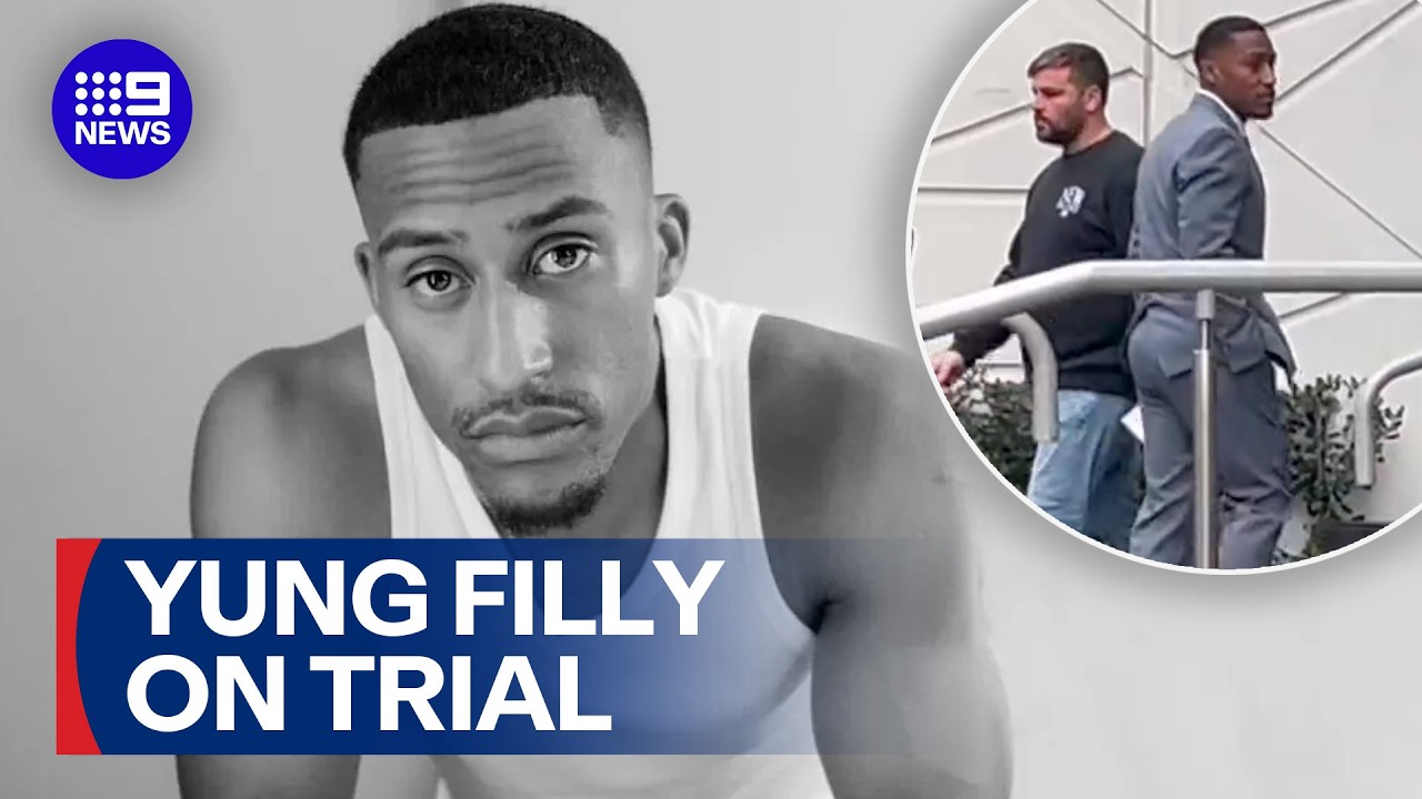 UK YouTuber Yung Filly on trial in Perth | 9 News Australia