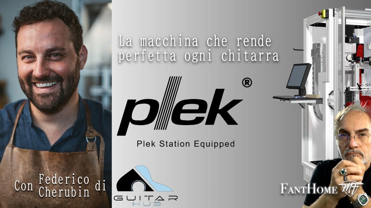 Plek La macchina che rende perfetta ogni chitarra - Con Federico Cherubin di Guitar Hub