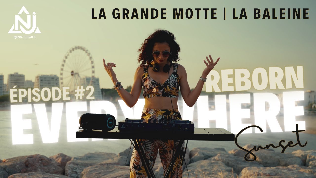 MIX AFRO HOUSE SUNSET 2025 | La Baleine 🐳🔥 | La Grande Motte | NJ Reborn Everywhere #2