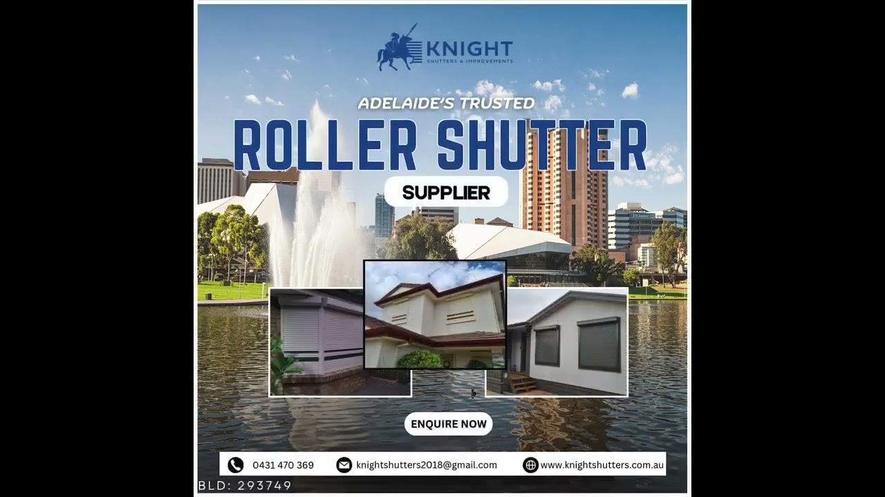 Roller Shutters Adelaide | Secure, Stylish & Energy Efficient with Knight Shutters