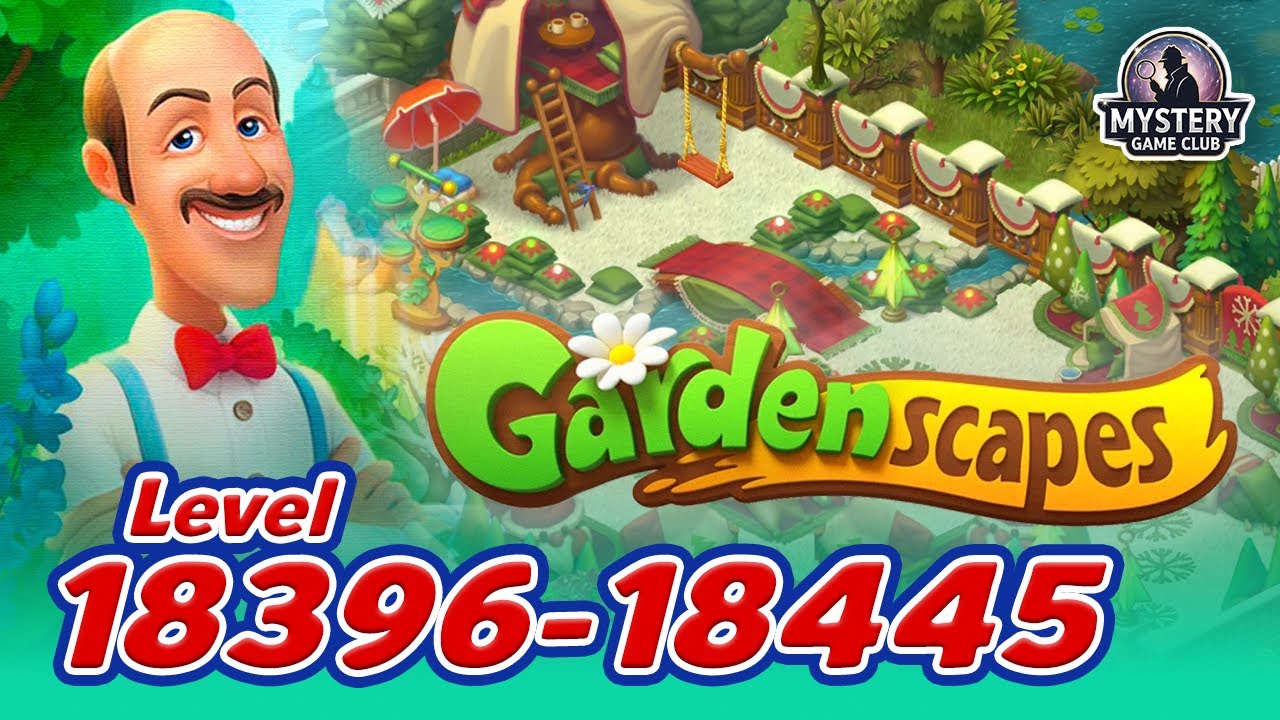 GARDENSCAPES Level 18396 -18445