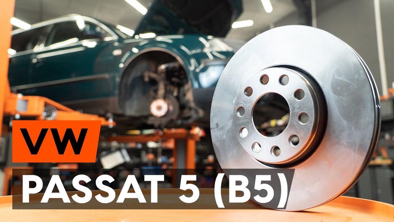 Comment remplacer des disques de frein avant sur VW PASSAT 5 (B5) [TUTORIEL AUTODOC]