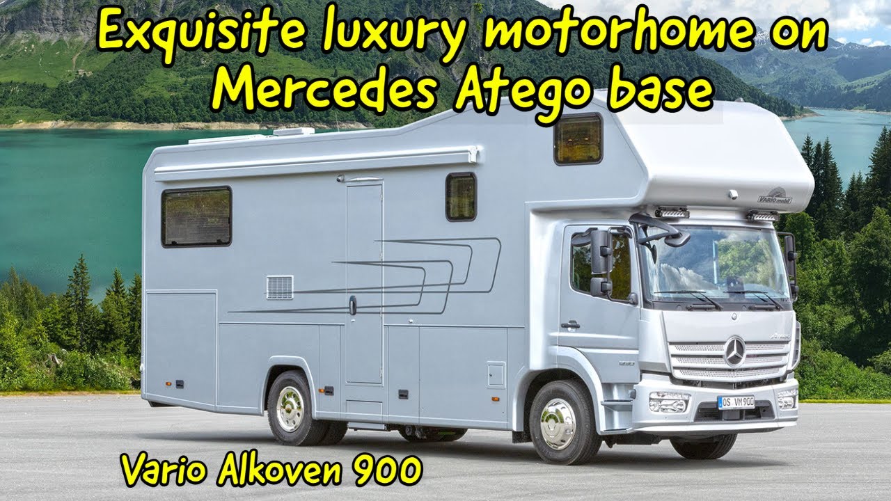 Mercedes Atego motorhome tour : Vario Alkoven 900