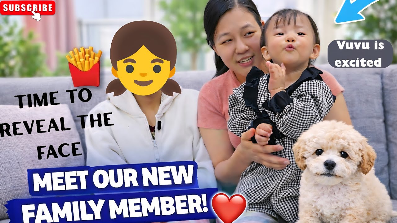 Let's meet our new Family member in the house | Face Reveal |OUR Prayer Answered 🙏 