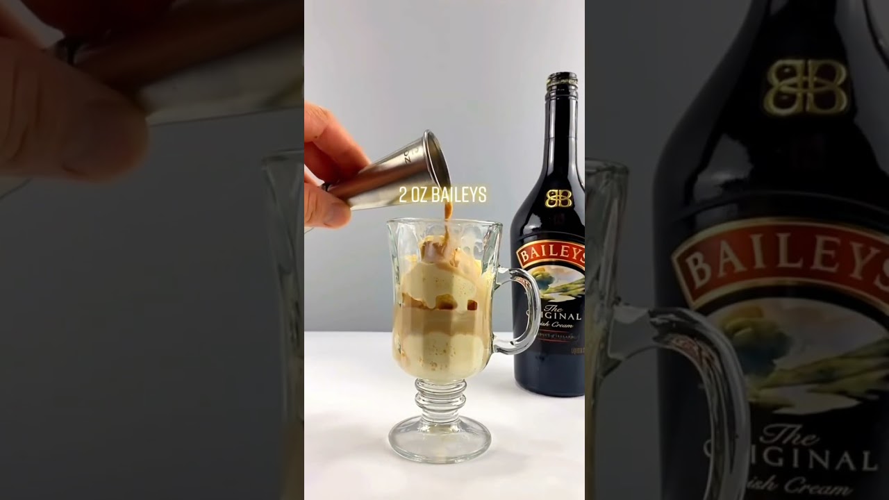 RECETA de Espresso Affogato con BAILEYS (Cafesuaveisabel) #coffee #baileys #recetas