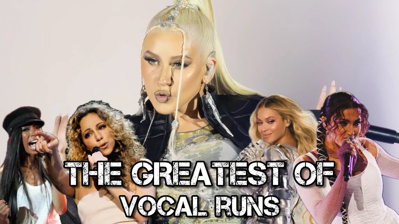 The Musicality Of Female Singers | Vocal Runs