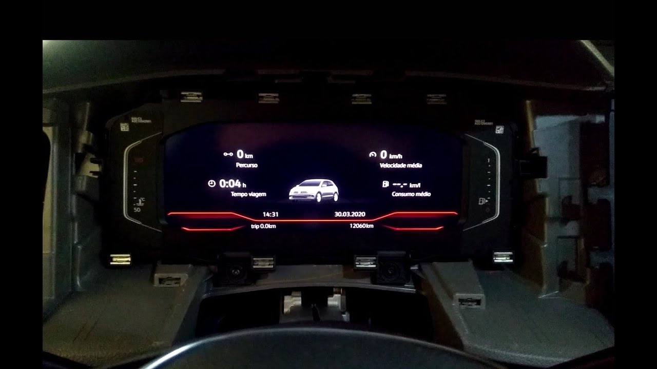 Instalando Painel Digital no T-Cross, Polo e Virtus MSI, MPI e TSI passo à passo.
