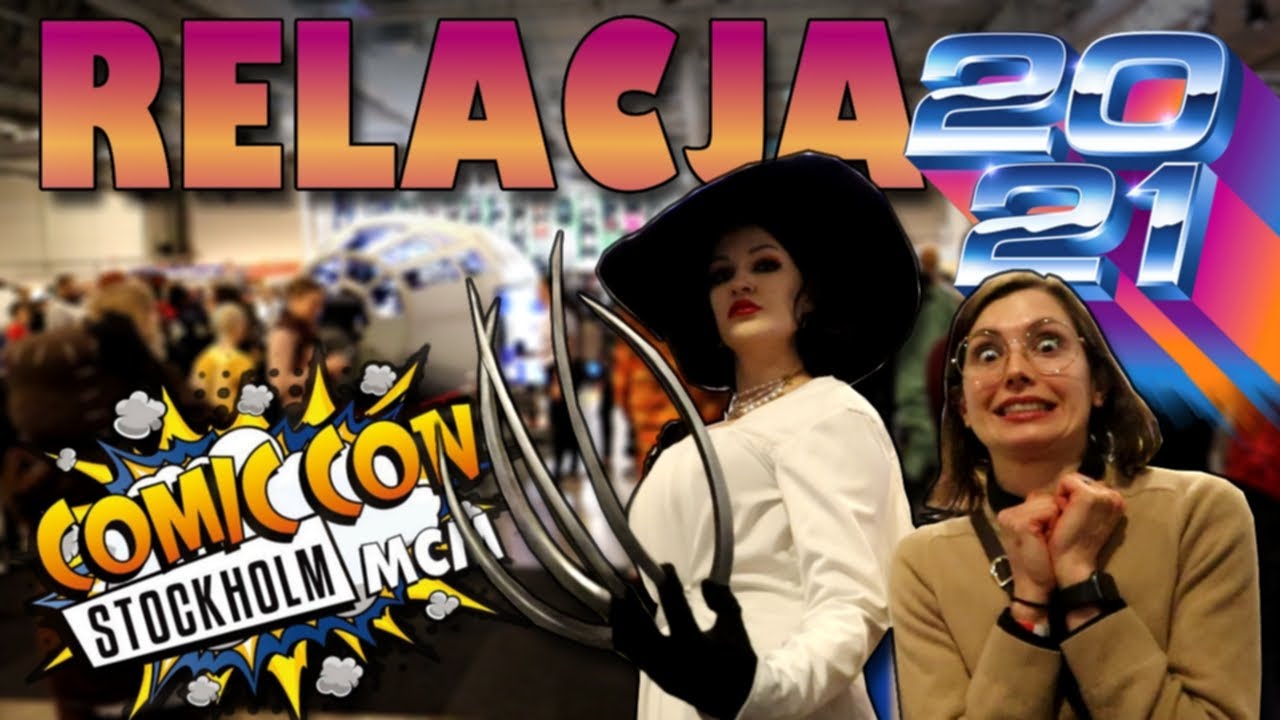 ComicCon 2021 w Sztokholmie  |  NA TO CZEKALIŚMY!