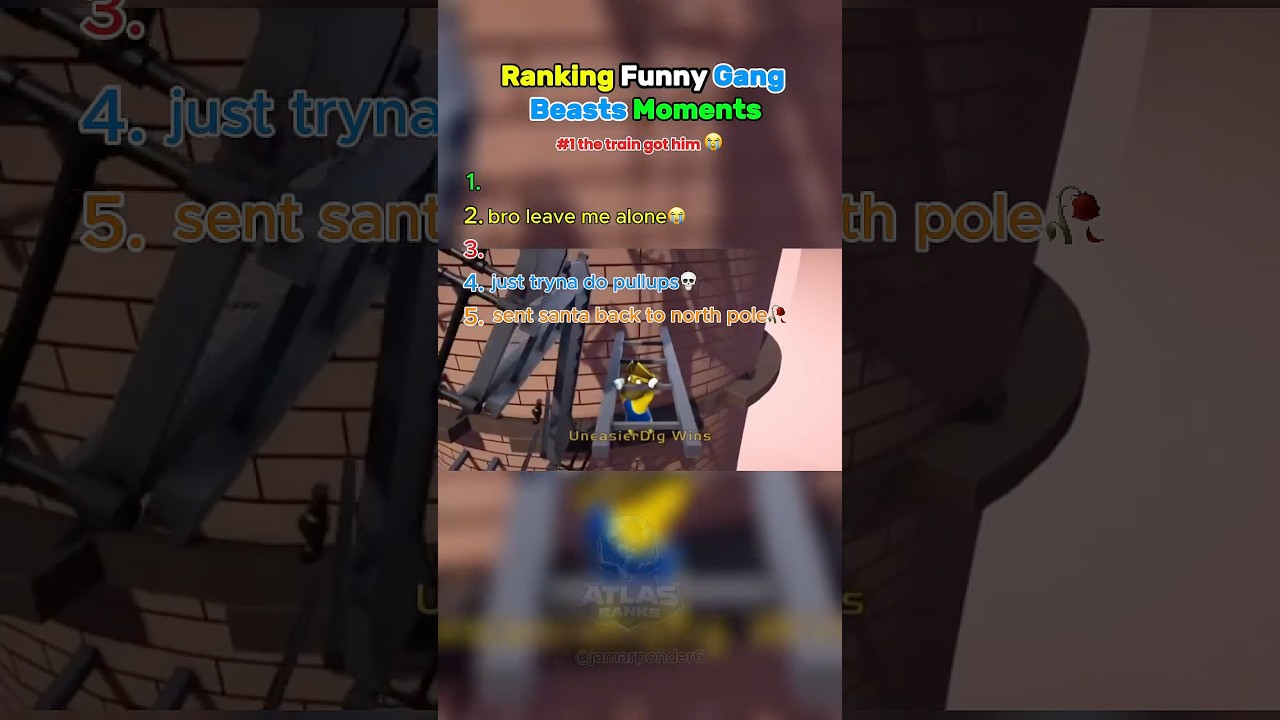 Ranking Funniest Gang Beasts Clips 😂