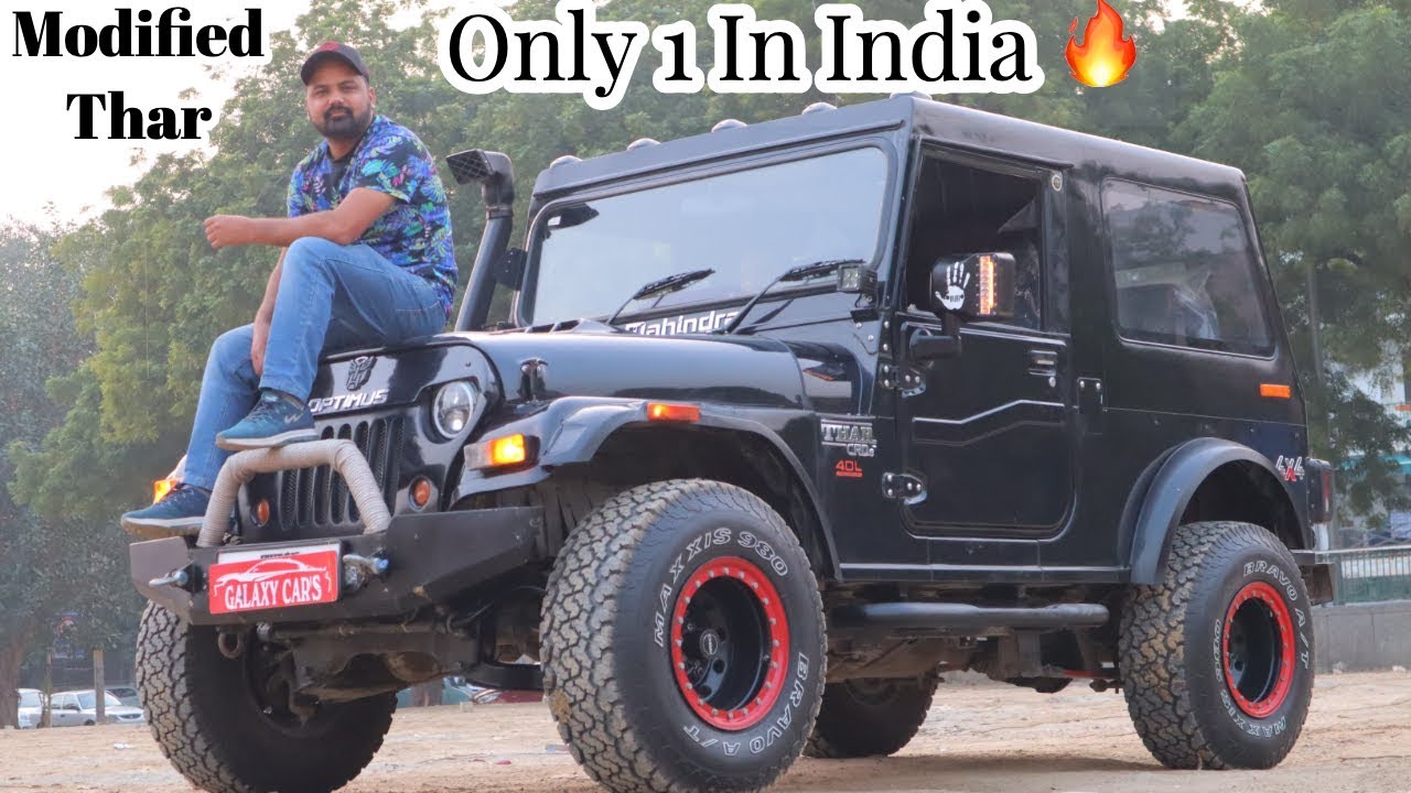 Fully Modified Mahindra Thar For Sale | ONLY 1 IN INDIA | MCMR