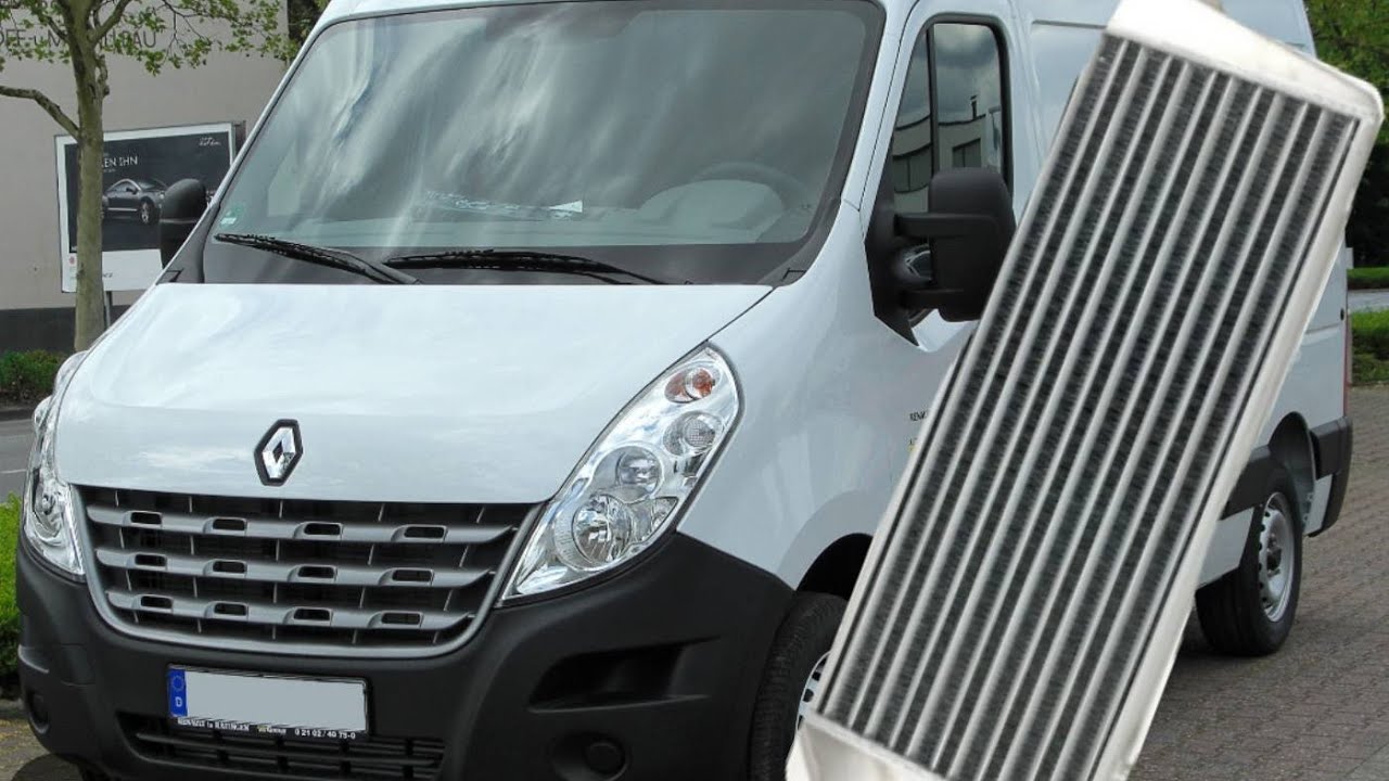 Jak wyjąć intercooler Master 3 4 Movano B Opel Renault IV wymienić Nissan NV400 wymiana intercoolera