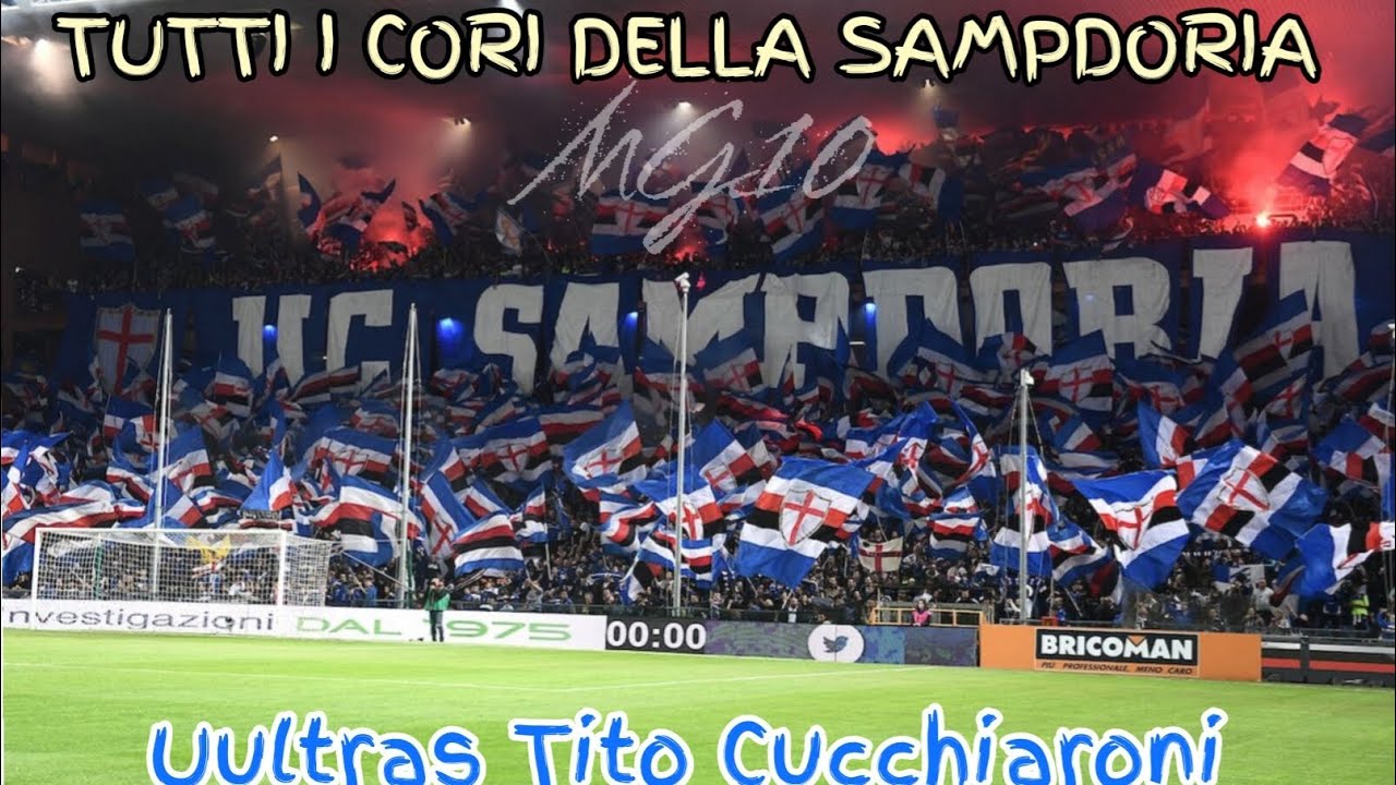 🔊 TUTTI I CORI DELLA SAMPDORIA 🔵⚪🔴⚫⚪🔵