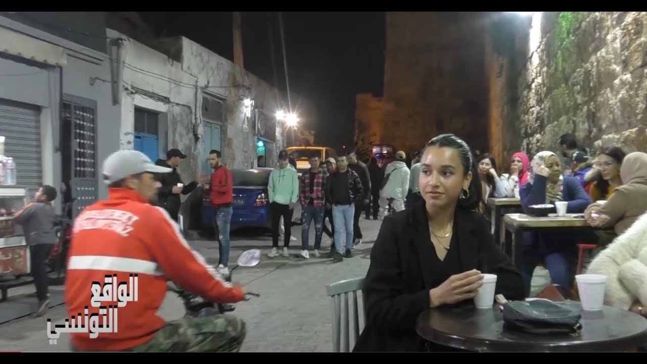 أجواء عالمية في رمضان في بنزرت سهرية ما توفاش للسحور😍 الشوارع و القهاوي مليانة