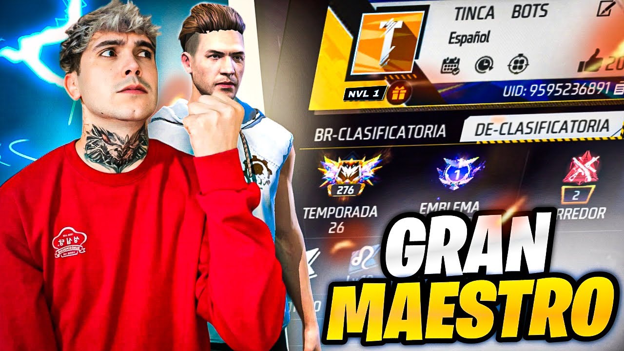 SUBÍ MI CUENTA NIVEL 1 a GRAN MAESTRO en menos de 20 HORAS en la NUEVA TEMPORADA😨