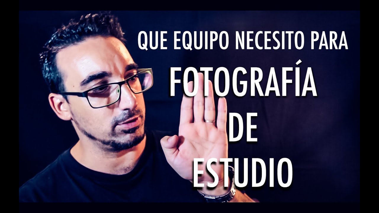 QUE EQUIPO NECESITO PARA ESTUDIO FOTOGRAFICO