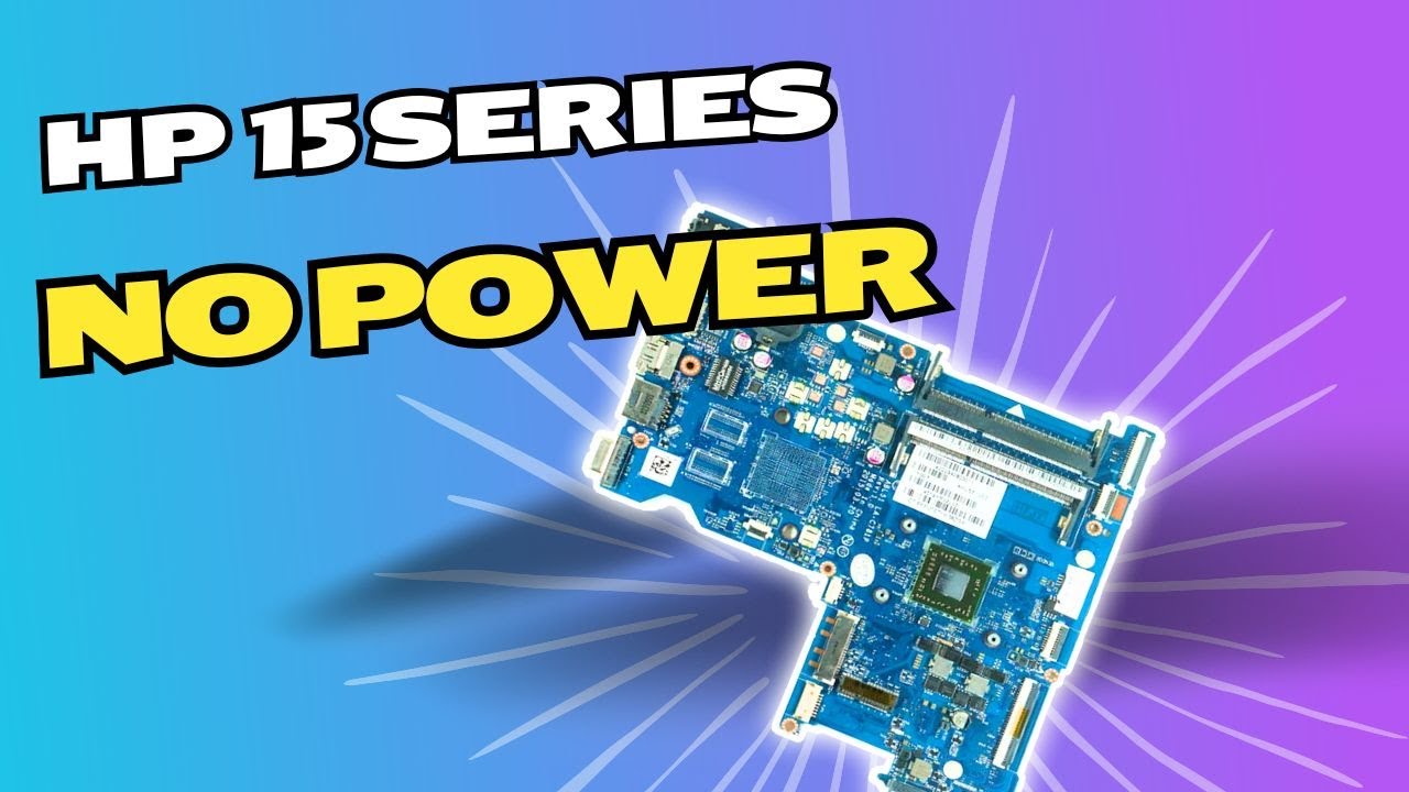 HP 15 series no power