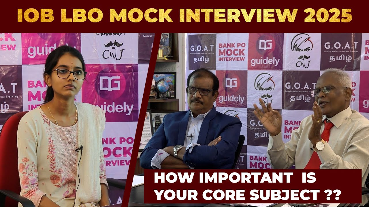 Verithanam | IOB LBO MOCK INTERVIEW - 2