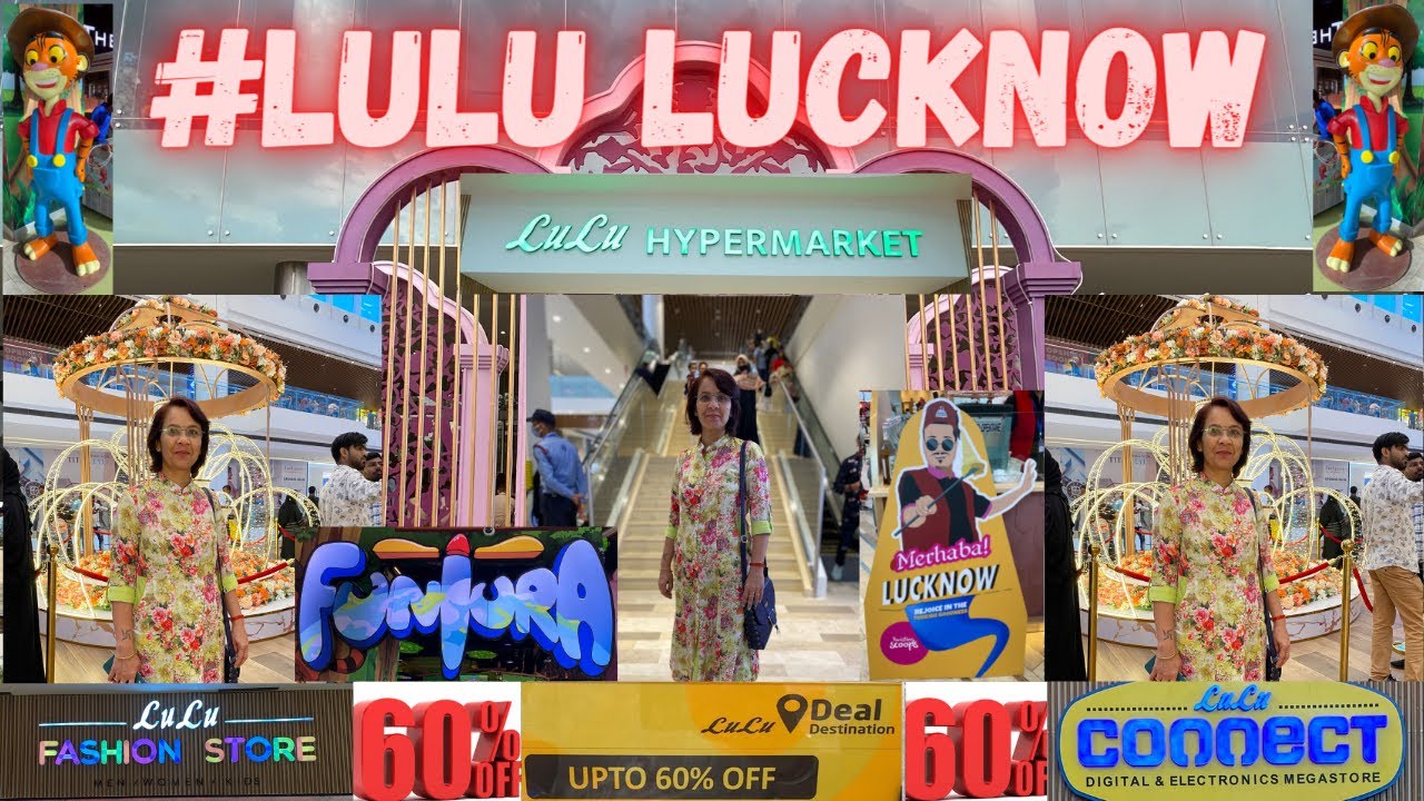 Lulu Mall Lucknow | Lulu Mall Lucknow Biggest Shopping Mall | Full Tour of All Brands at Each Floor