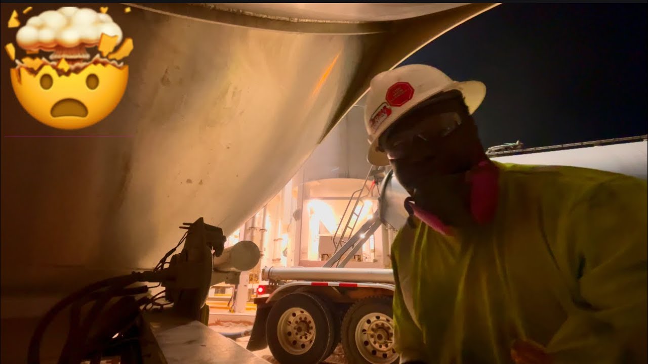 OILFIELD JOBS vl024 DAY IN THE LIFE/ HAULING FRAC SAND/HOPPER BOTTOMS/pneumatic trailers/west tx