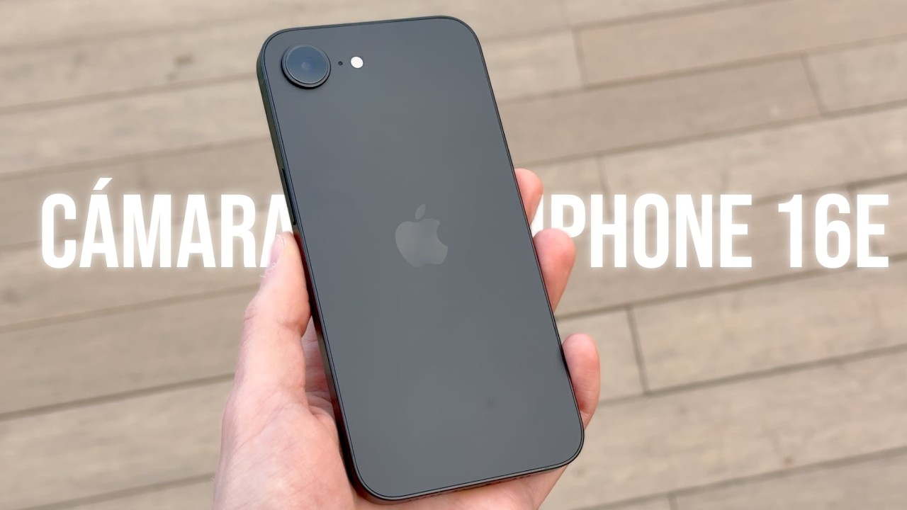 La cámara del iPhone 16e a fondo 📸 No tiene nada que envidiar al iPhone 16 Pro