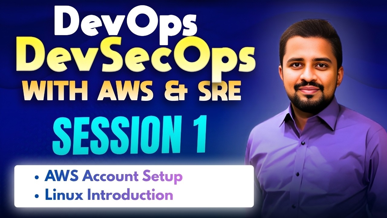 DevOps with AWS & SRE | Free Demo in Telugu | Session 1 for Beginners