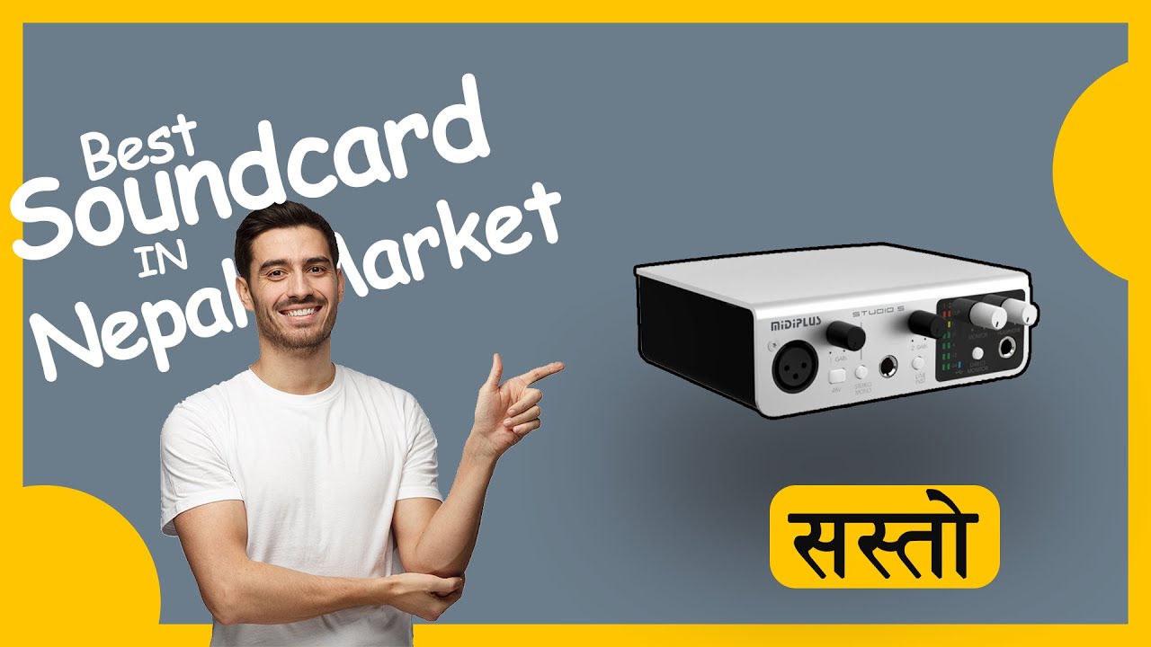 Amazing Budget Audio Interface/Box/Sound Card (Nepal)