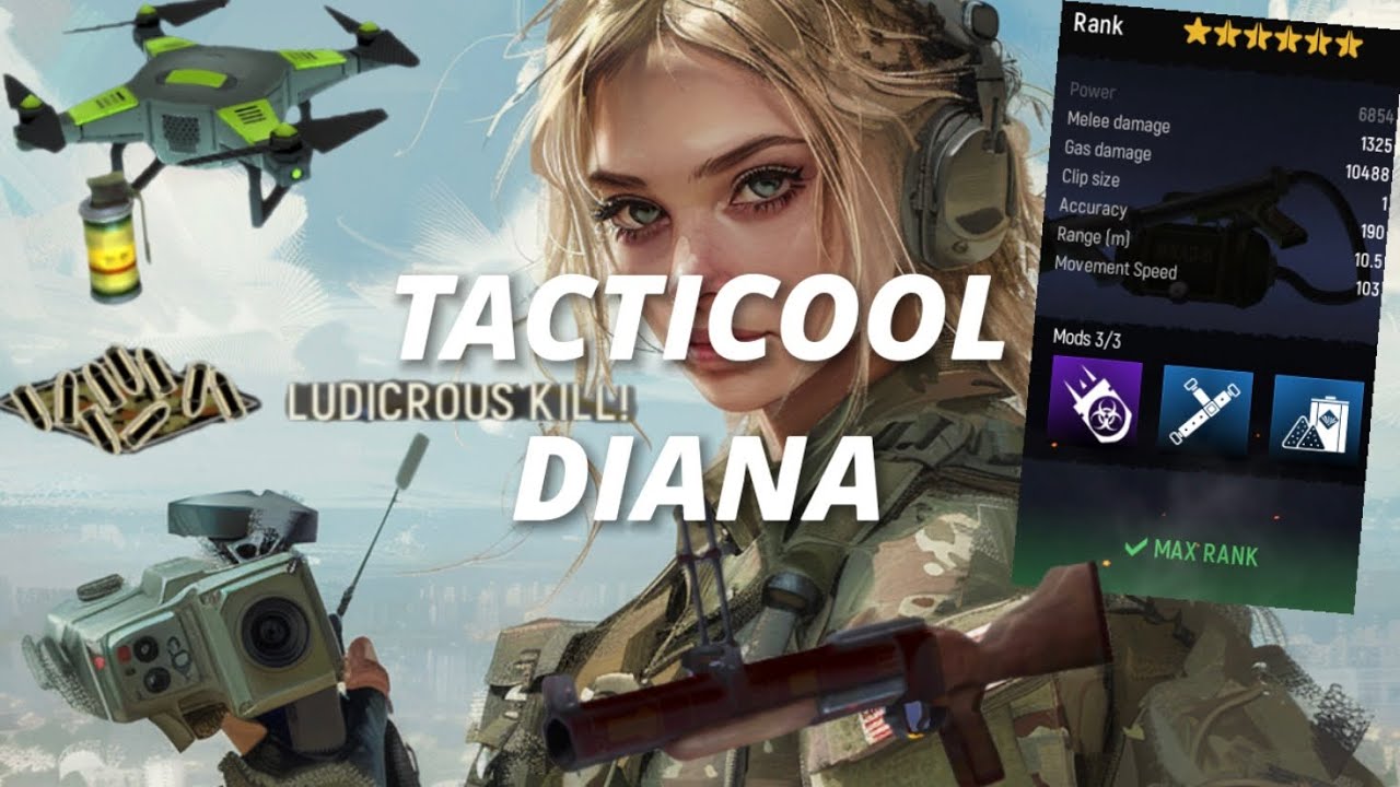 TACTICOOL DIANA #mrmvptacticool 03.05.2024