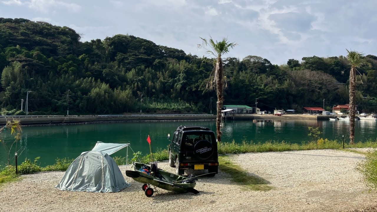 釣りキャンプ！！あの魚が入れ食い状態？！(串浦キャンプフィールド 佐賀県)