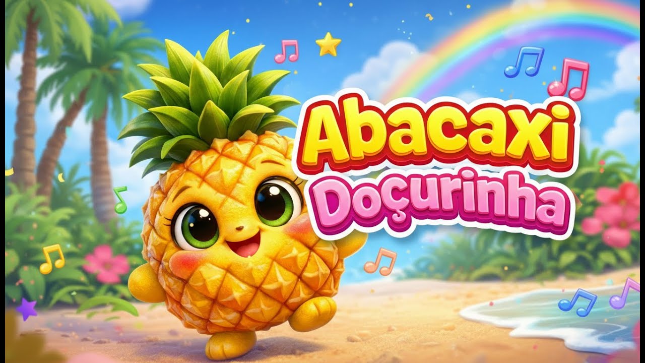 Abacaxi docinho | Frutas Divertidas