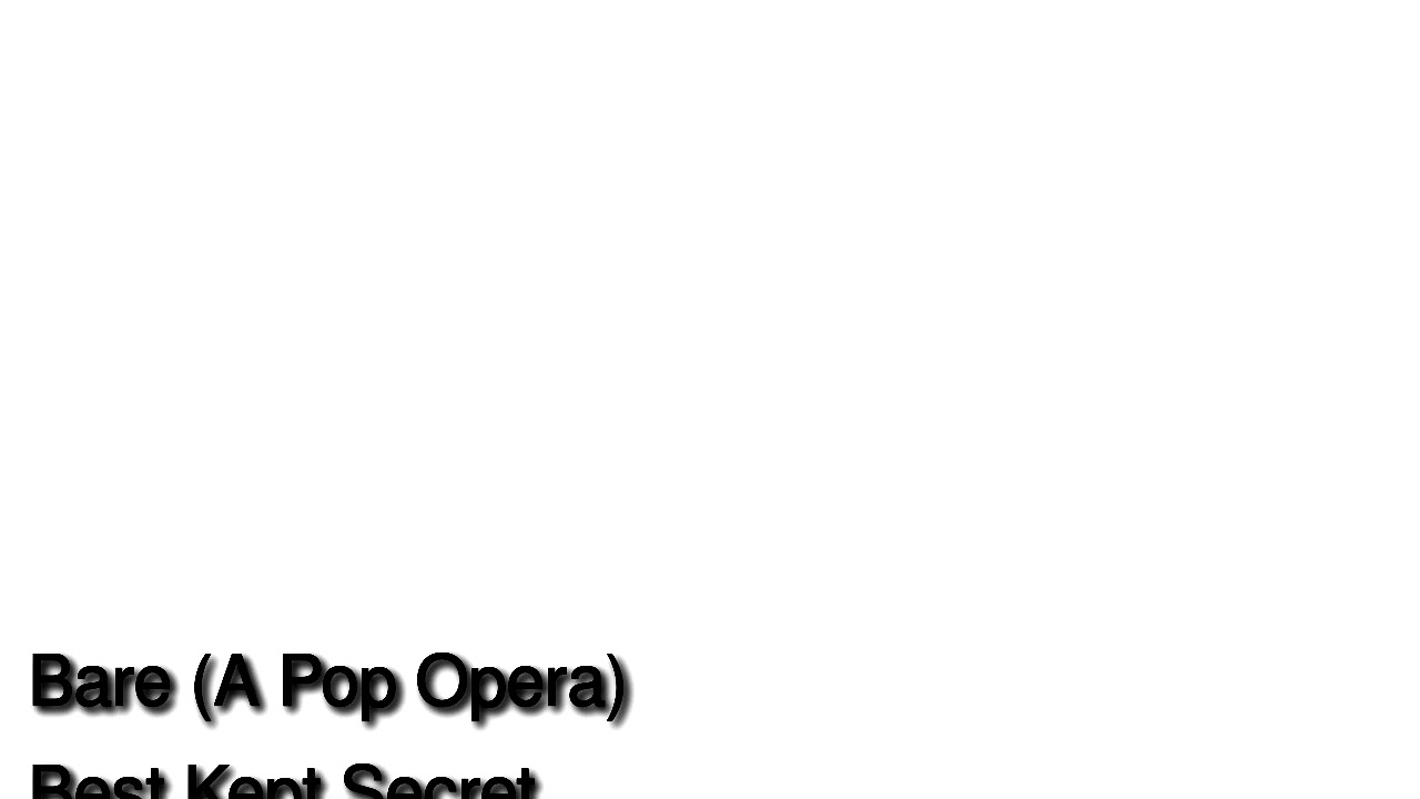 8  Best Kept Secret Backing Track