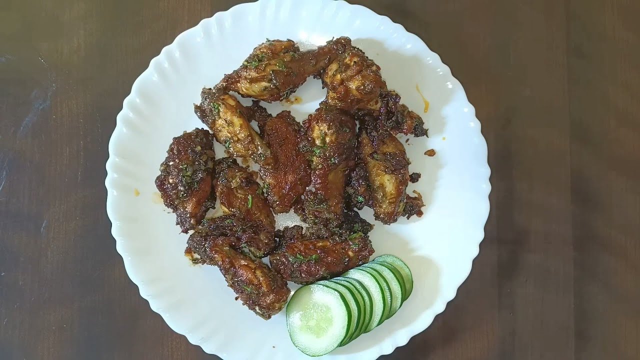 Spicy Honey Chicken Wings