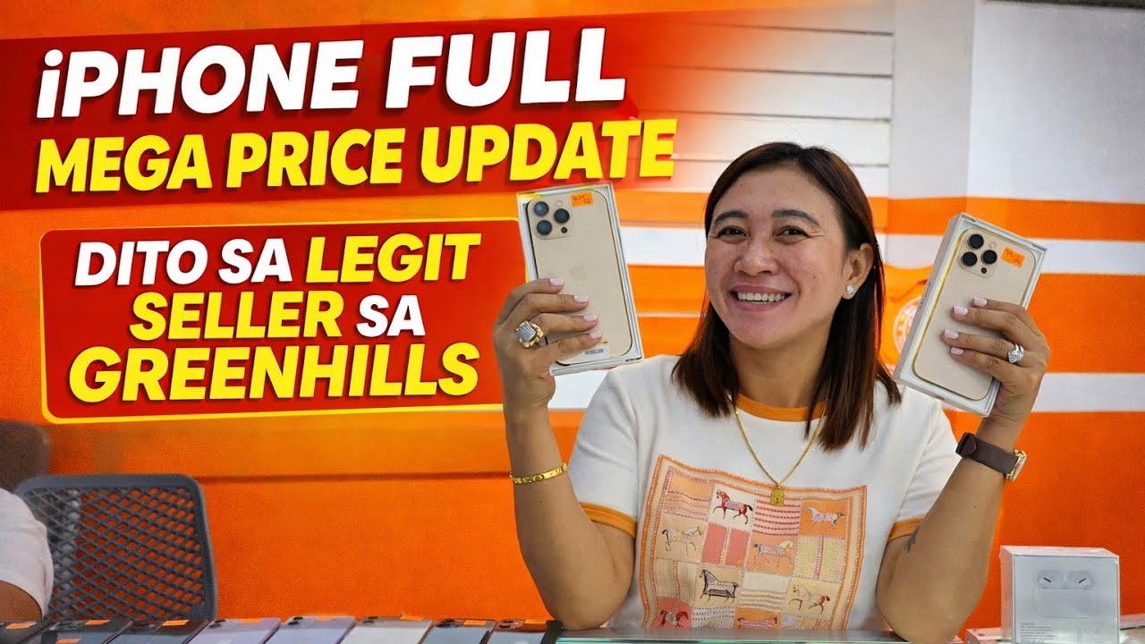 MURANG BENTAHAN NG MGA IPHONES SA GREENHILLS! TRUSTED SELLER BAGSAK PRICES PA! WITH KASSBAK PA!