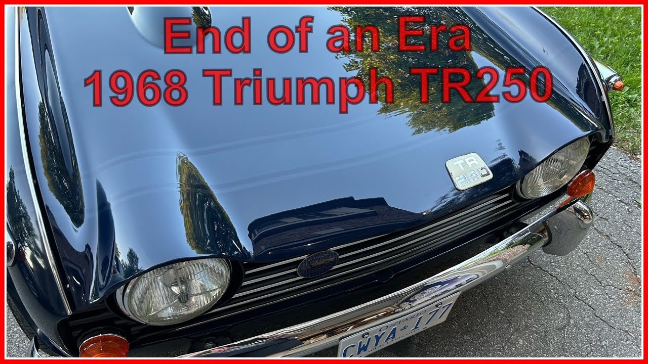 End of an Era......1968 Triumph TR250