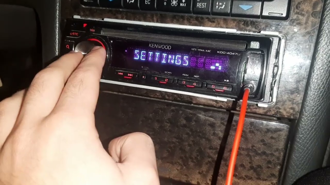 Kenwood KDC-4047U Car Stereo